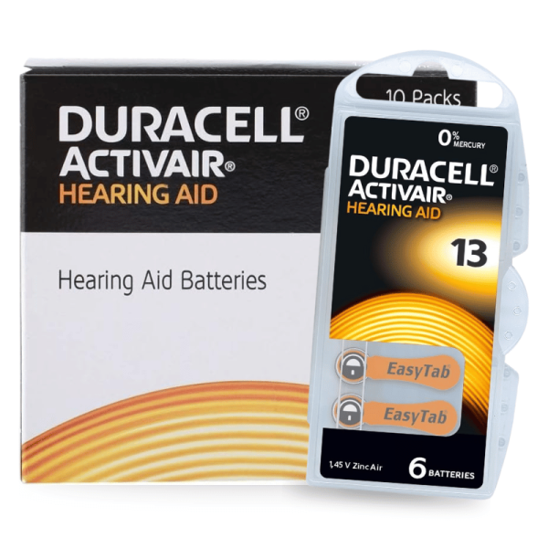 Duracell-13no. hearing aid cells