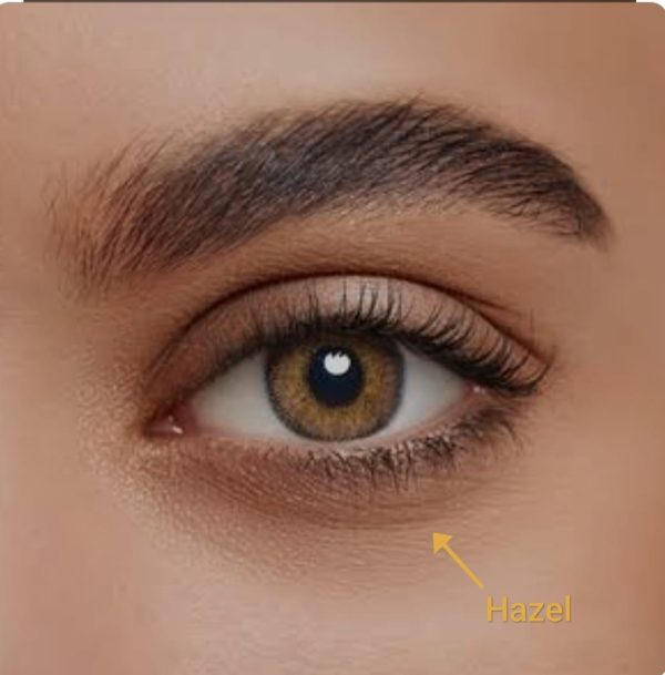 Double-Tone Hazel Contact lenses