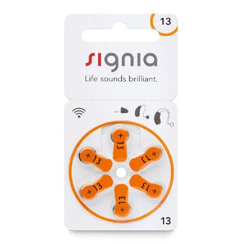 Signia-13no. hearing aids cells
